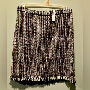 Chelsea & Theodore- fringe at hem, lined